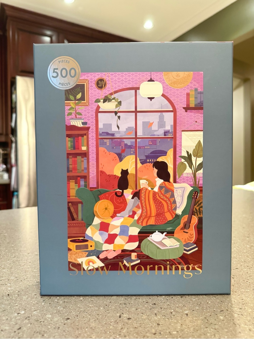 Hobbry Slow Mornings 500-Piece Jigsaw Puzzle